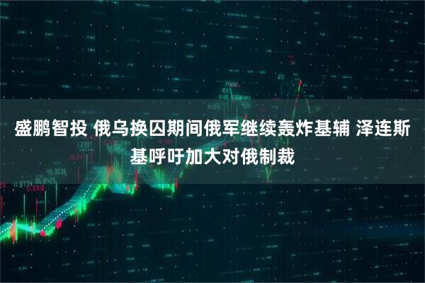 盛鹏智投 俄乌换囚期间俄军继续轰炸基辅 泽连斯基呼吁加大对俄制裁