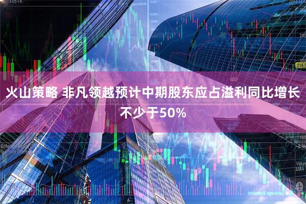 火山策略 非凡领越预计中期股东应占溢利同比增长不少于50%